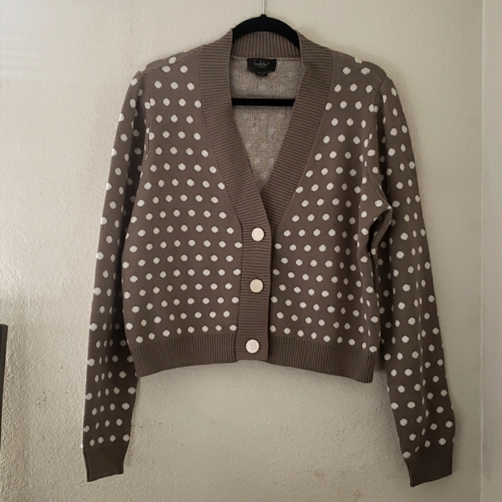 Cropped Cardigan Size XL